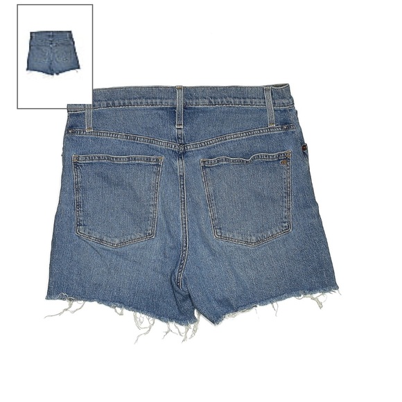 Madewell high waisted jean shorts - Picture 3 of 5